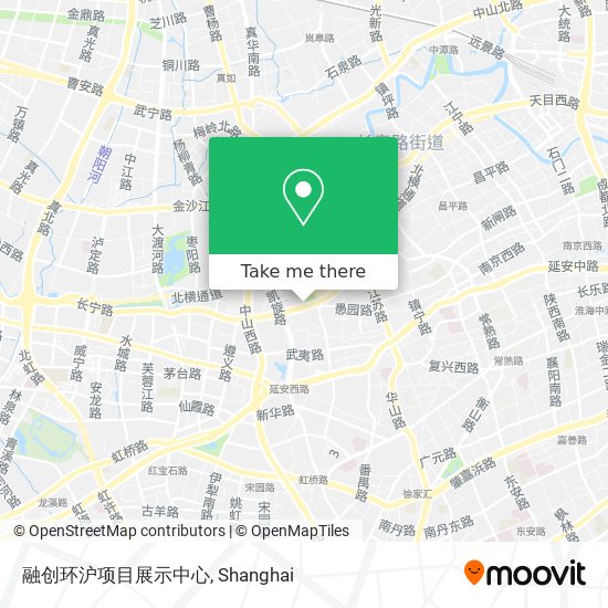 融创环沪项目展示中心 map