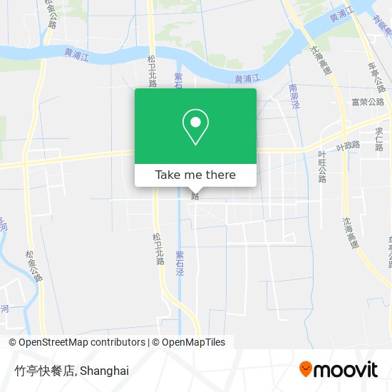 竹亭快餐店 map