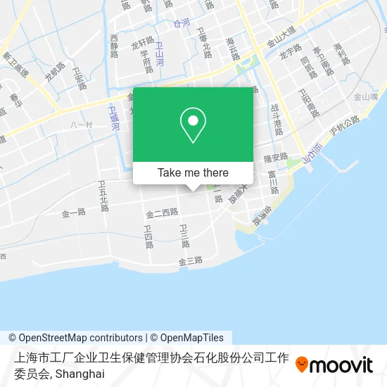 上海市工厂企业卫生保健管理协会石化股份公司工作委员会 map