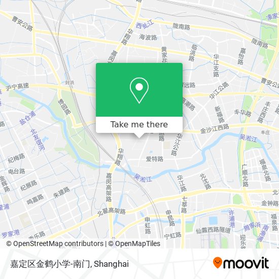 嘉定区金鹤小学-南门 map
