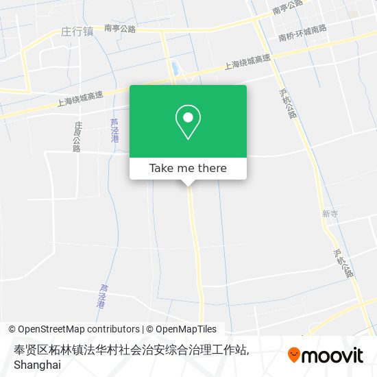 奉贤区柘林镇法华村社会治安综合治理工作站 map