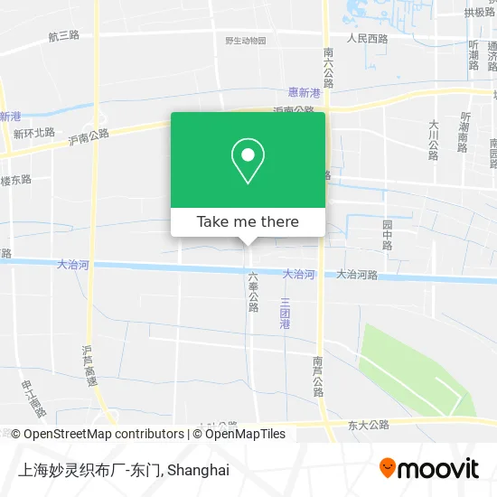 上海妙灵织布厂-东门 map