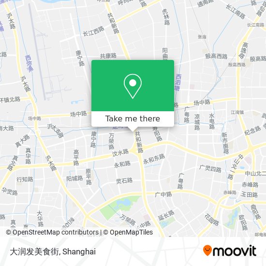 大润发美食街 map