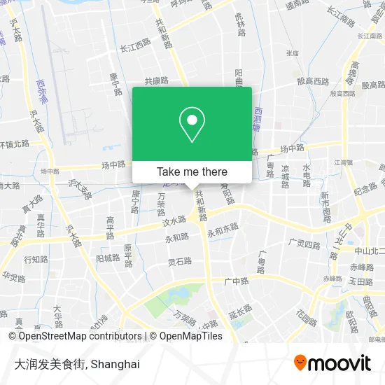 大润发美食街 map