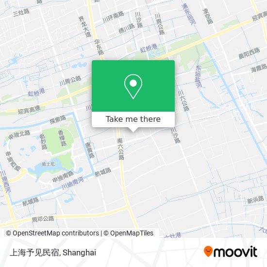 上海予见民宿 map