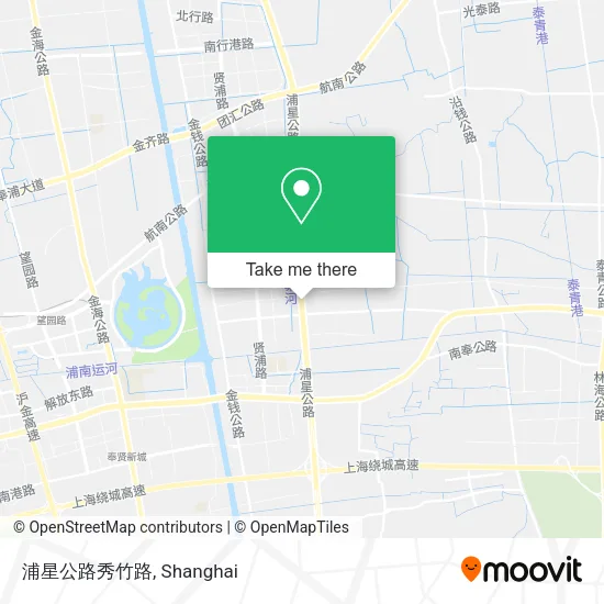 浦星公路秀竹路 map