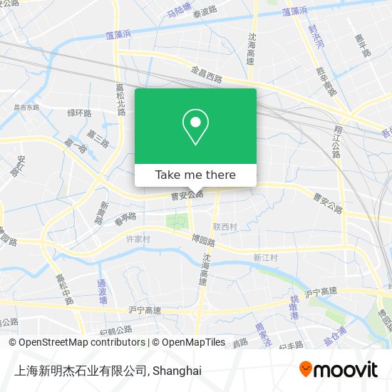 上海新明杰石业有限公司 map