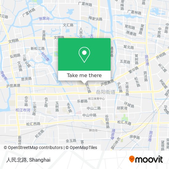 人民北路 map