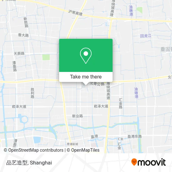品艺造型 map