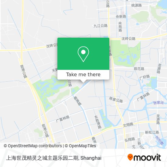 上海世茂精灵之城主题乐园二期 map