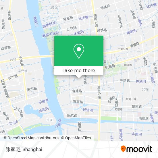 张家宅 map