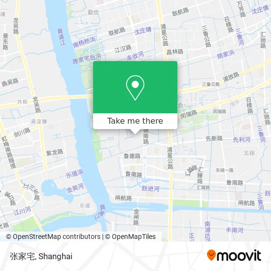 张家宅 map