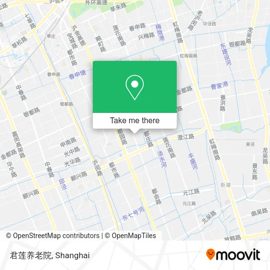 君莲养老院 map