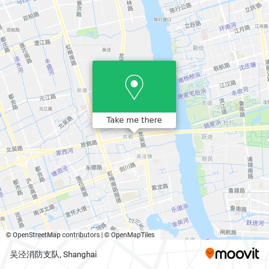 吴泾消防支队 map