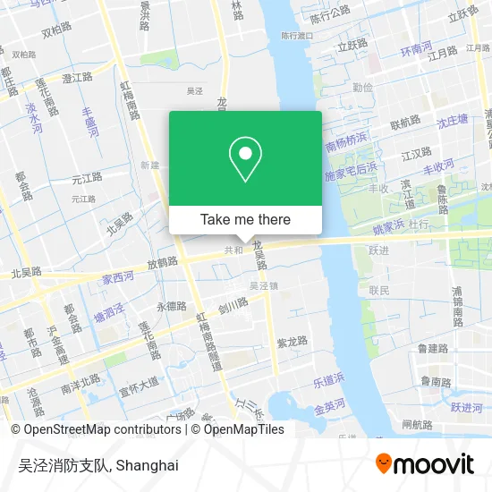 吴泾消防支队 map