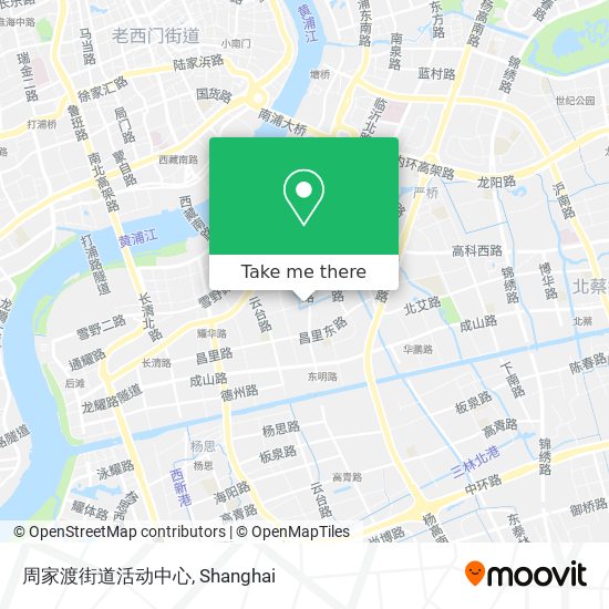 周家渡街道活动中心 map