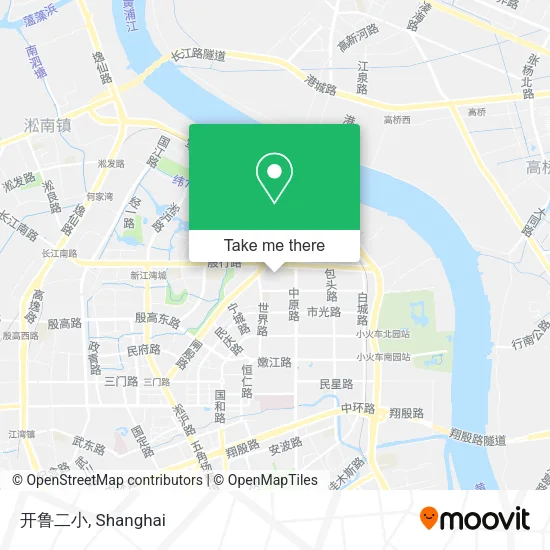 开鲁二小 map