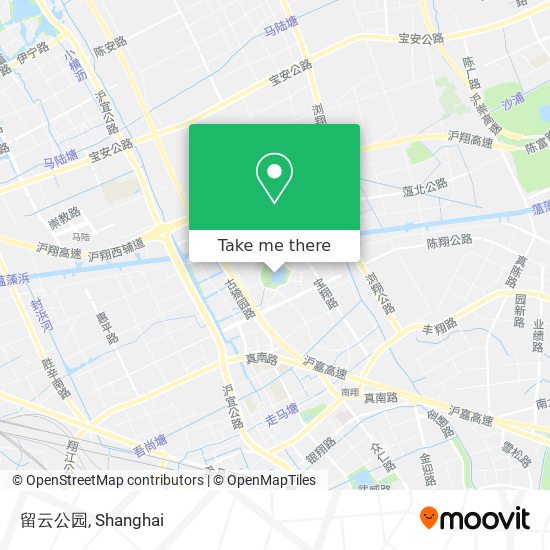 留云公园 map