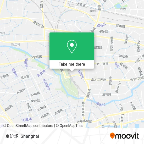 京沪场 map
