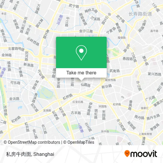 私房牛肉面 map