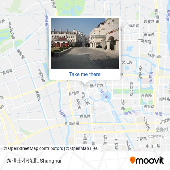 泰晤士小镇北 map
