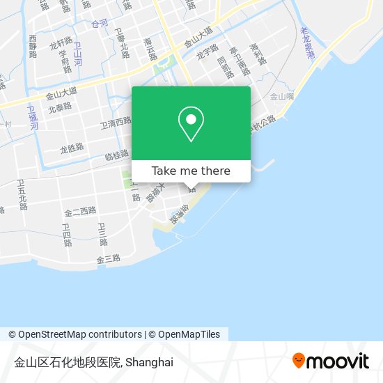 金山区石化地段医院 map