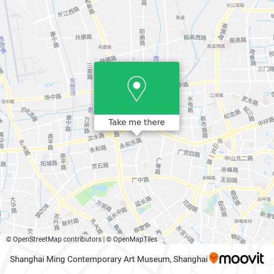 Shanghai Ming Contemporary Art Museum map