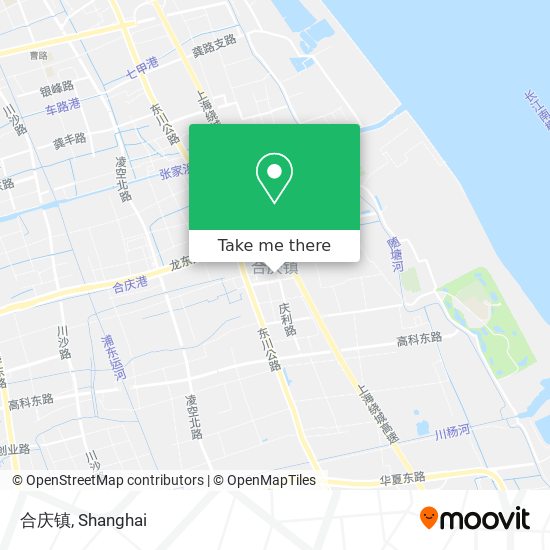 合庆镇 map