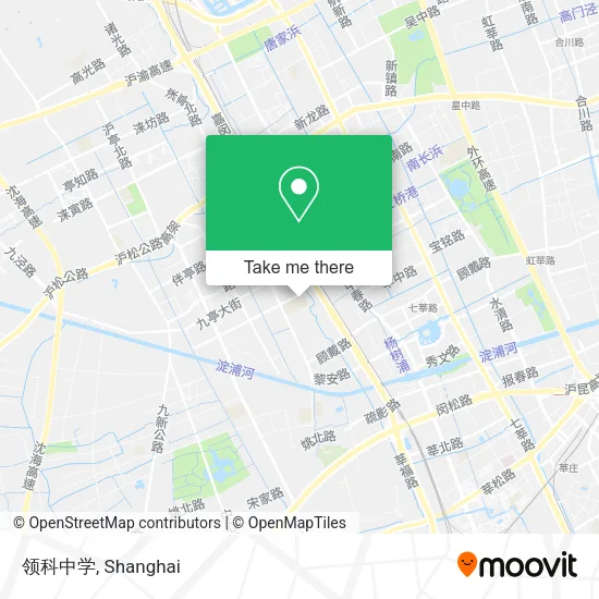 领科中学 map