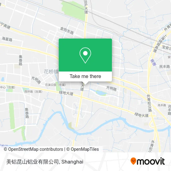 美铝昆山铝业有限公司 map