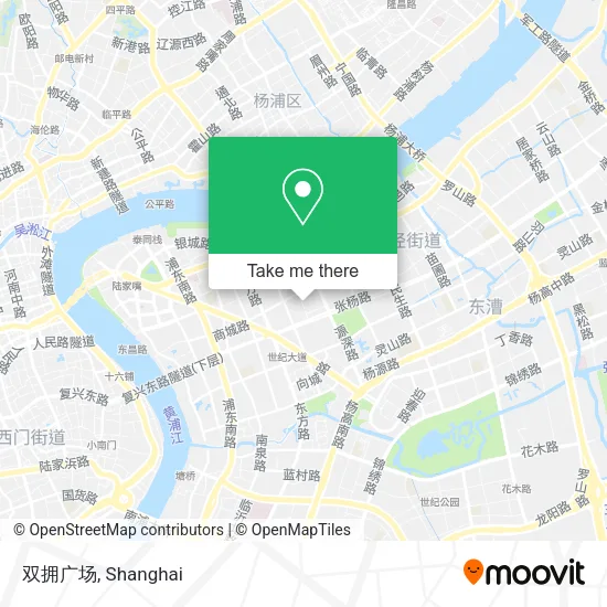 双拥广场 map