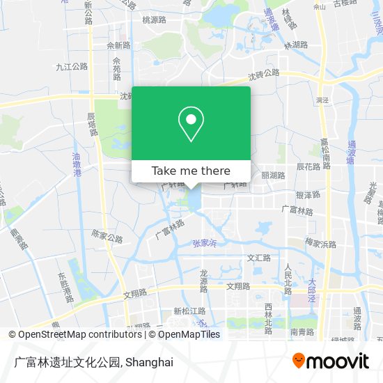 广富林遗址文化公园 map