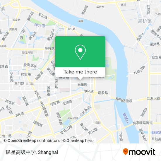 民星高级中学 map