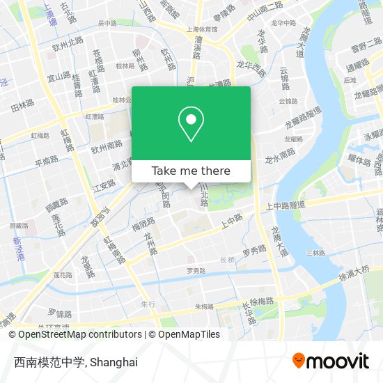 西南模范中学 map