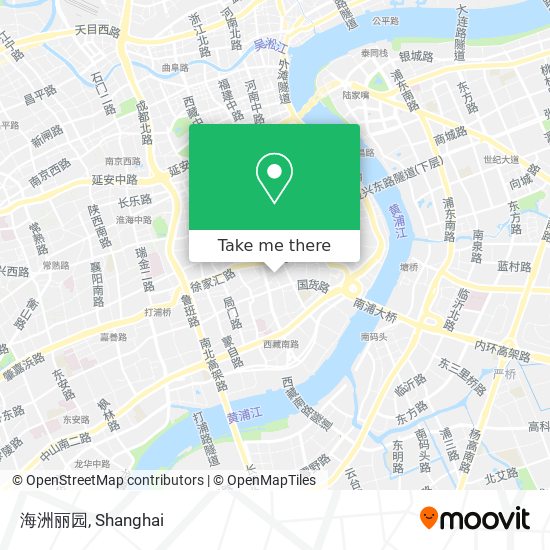 海洲丽园 map