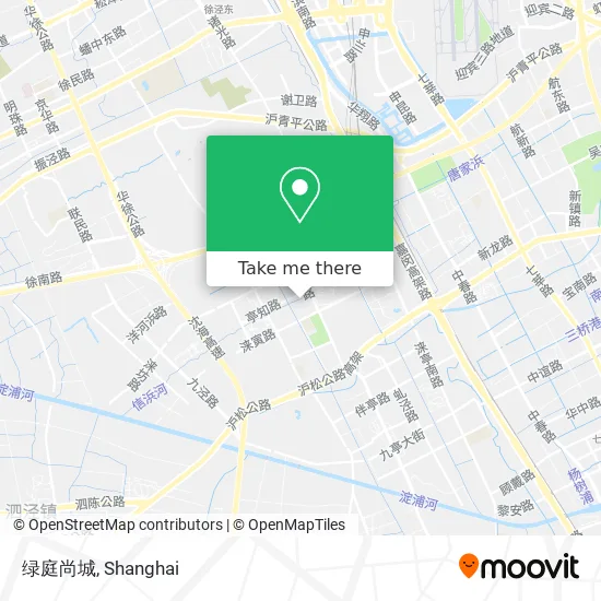 绿庭尚城 map