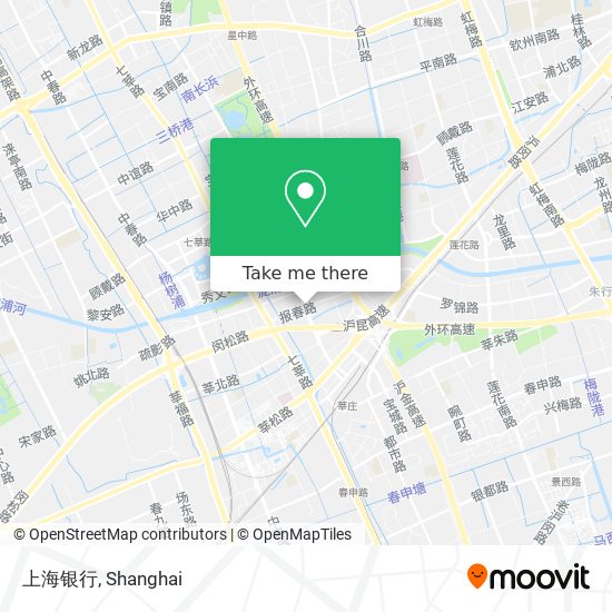 上海银行 map