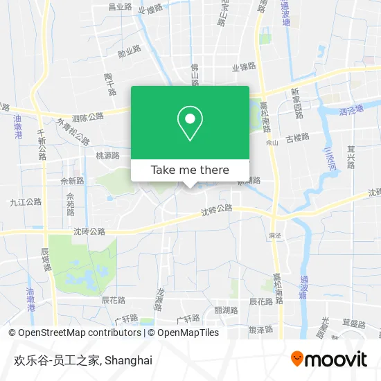 欢乐谷-员工之家 map