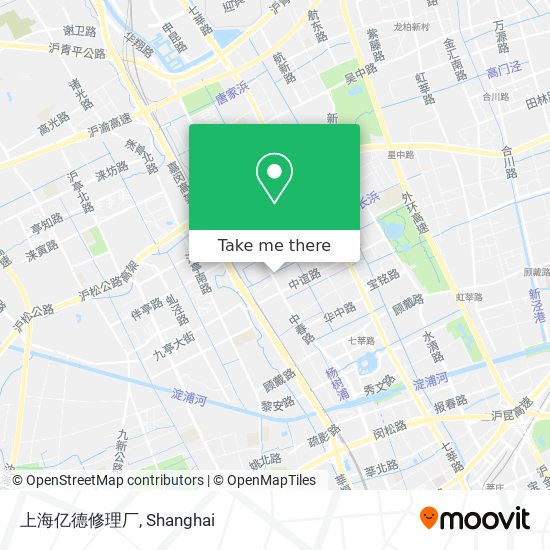 上海亿德修理厂 map