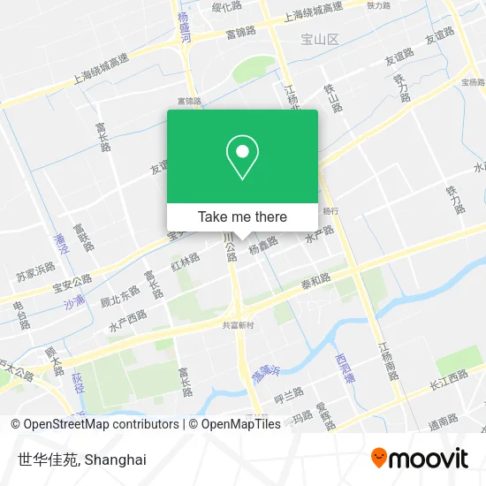 世华佳苑 map