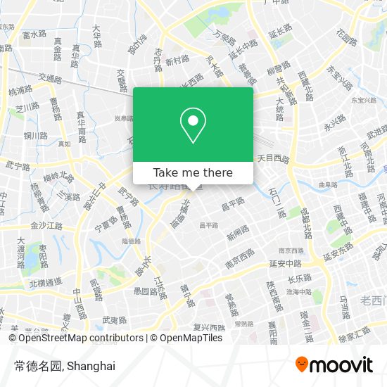 常德名园 map