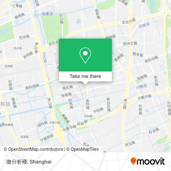 微分析楼 map