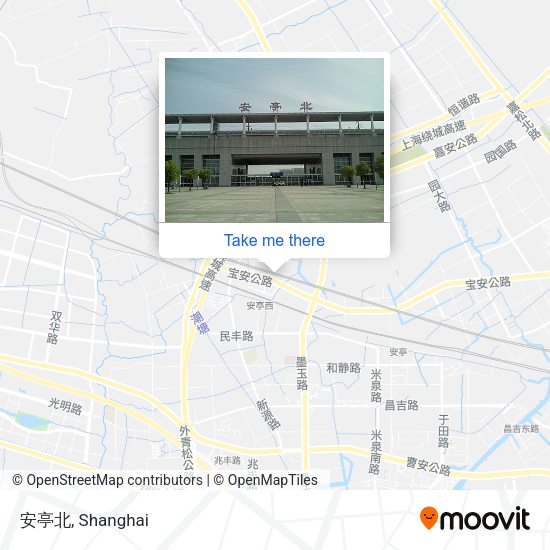 安亭北 map