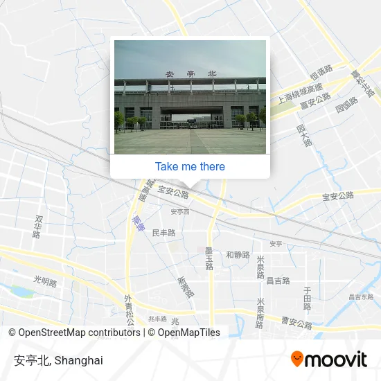 安亭北 map