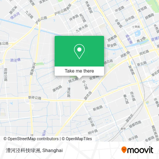 漕河泾科技绿洲 map