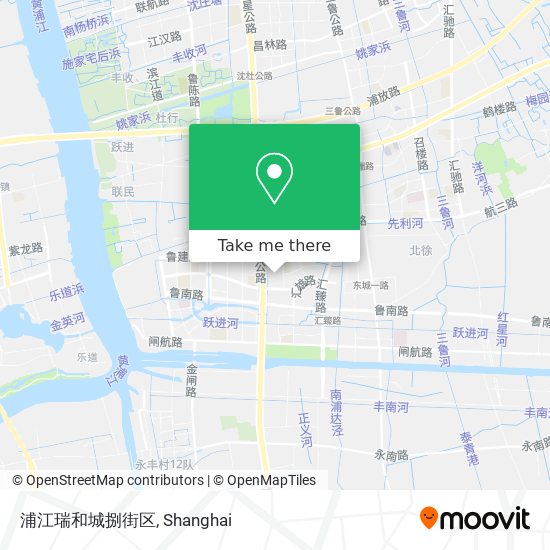 浦江瑞和城捌街区 map