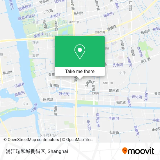 浦江瑞和城捌街区 map