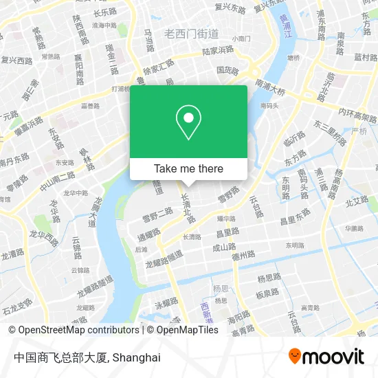 中国商飞总部大厦 map