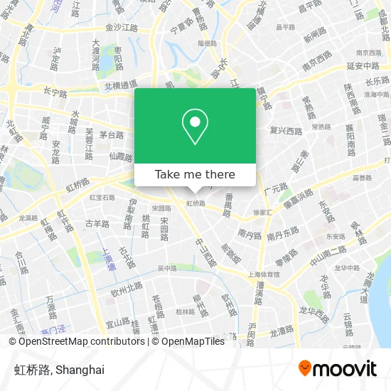 虹桥路 map