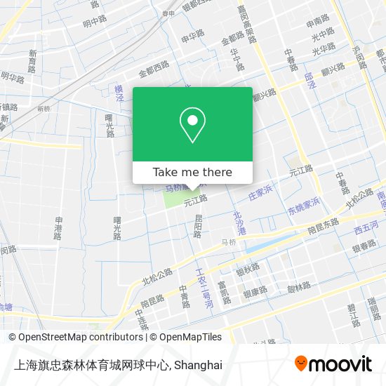 上海旗忠森林体育城网球中心 map